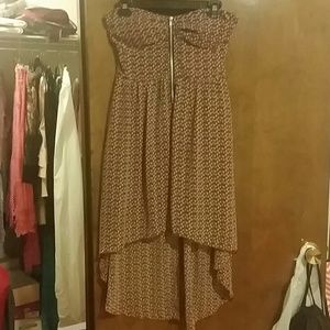 High low Floral dress