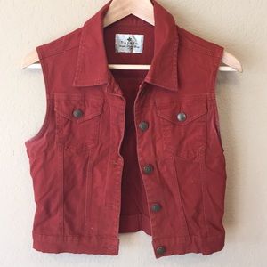 Rust Colored Vest