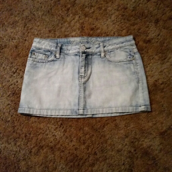 American Eagle Outfitters Dresses & Skirts - SOLD: American Eagle Light Denim Skirt