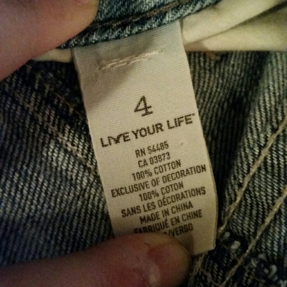 SOLD: American Eagle Light Denim Skirt - Picture 4 of 4