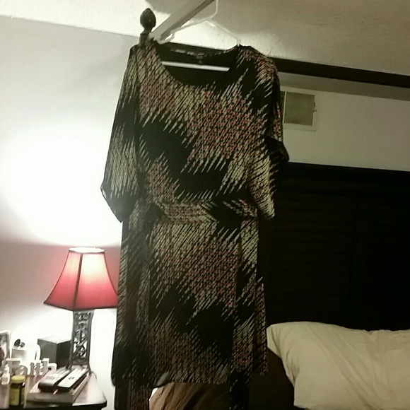 Fab Silky Tie Dress - Picture 1 of 4