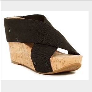 Lucky brand miller platform wedge sandal