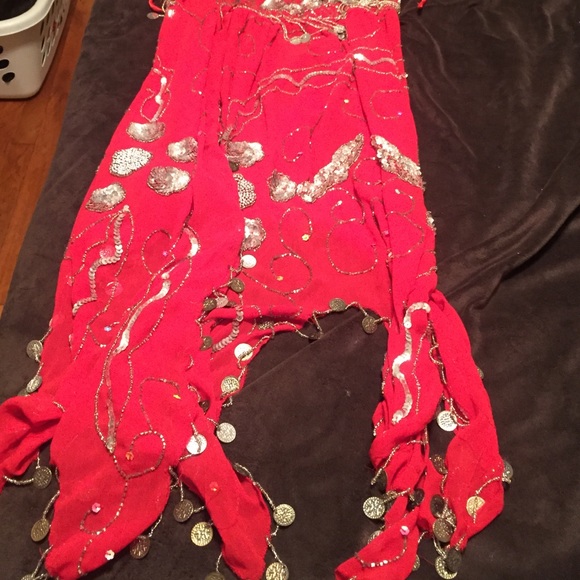 Halloween🎃🎃🎃Hand Made Belly Dancing Costume - Picture 3 of 4