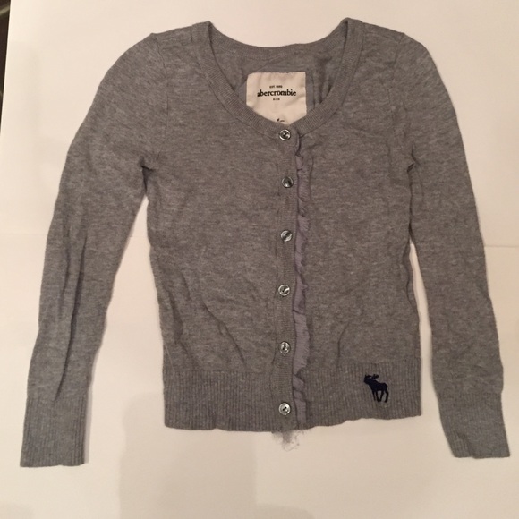 Abercrombie Kids Size M Grey Sweater