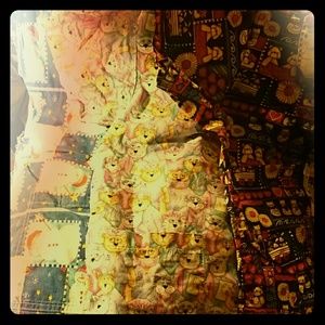 Multiple scrub tops and bottom