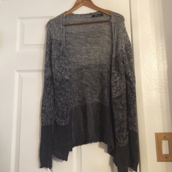 Faded grey cardigan