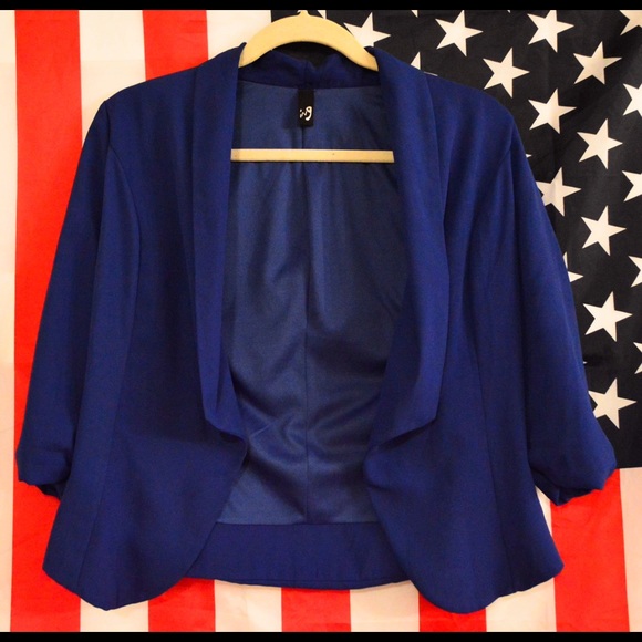 Blue blazer