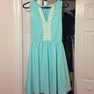 Light blue EVERLY sundress- ONLY WORN ONCE