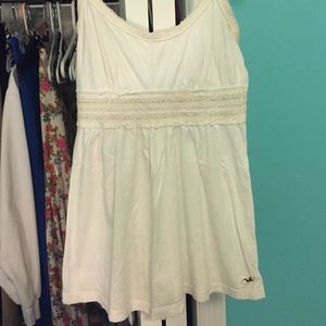 Cream tank top