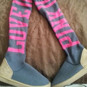 Long VS slippers like new