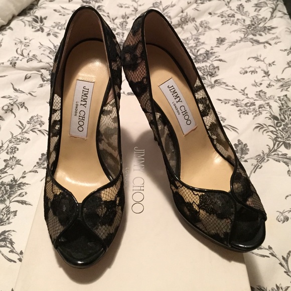 Jimmy Choo 'Blair' peep toe pump