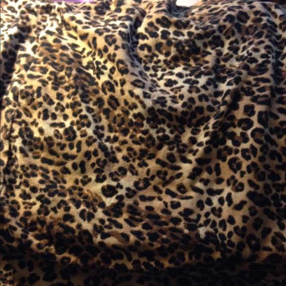 Cheetah Print Mini Skirt