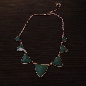 Green/Gold necklace