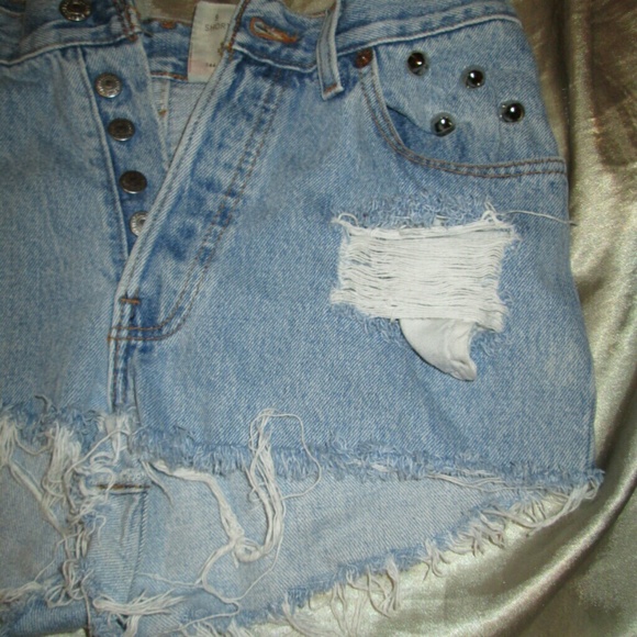 Vintage Levi's Distressed Shorts
