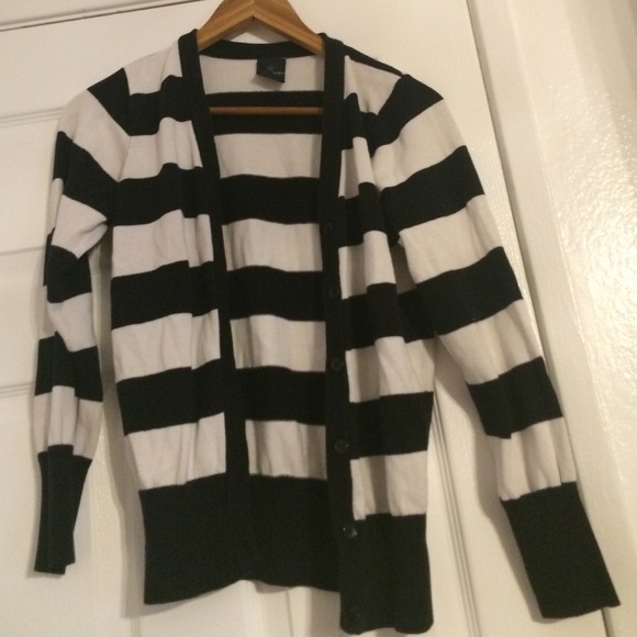 Striped cardigan