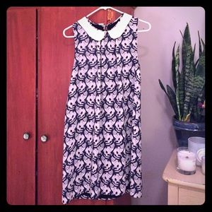 Adorable collared cat dress!