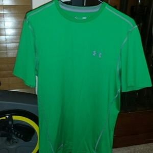 Under armour green shirt