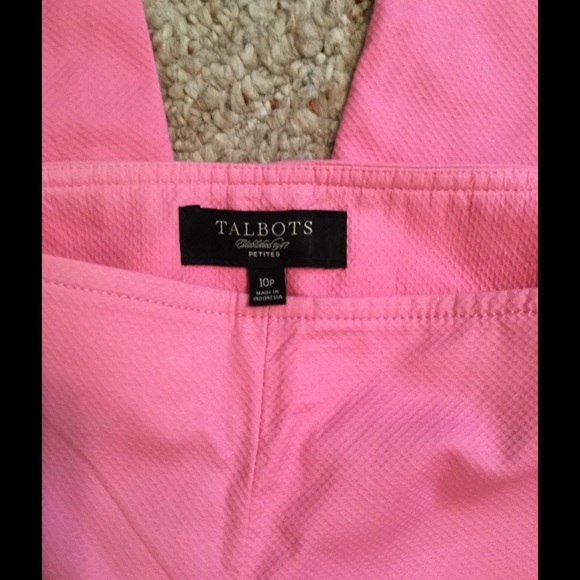 Talbots Pants - Gorgeous Pink Capris 💗