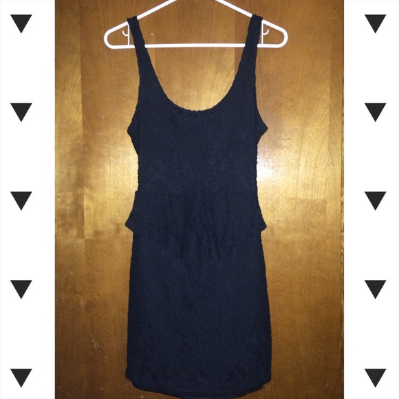 Black lace American Rag dress