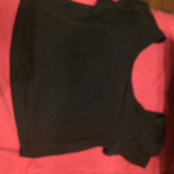 2 black halter tops