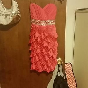 Formal Coral Dress