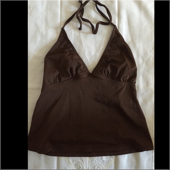 Delias brown tankini top