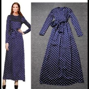 POLKA DOT Maxi Dress