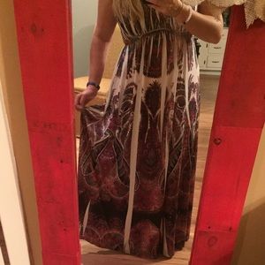 Colorful maxi dress 💃🏻