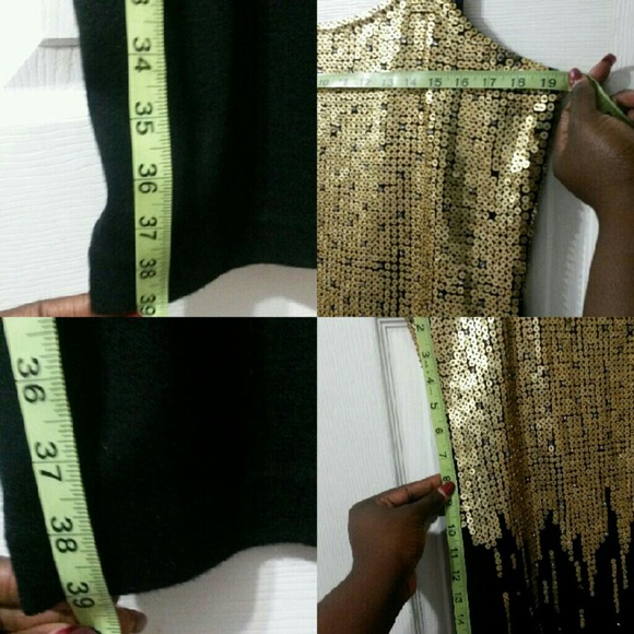 Hand sequined dress - Picture 4 of 4