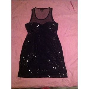 Sparkly and laced dress