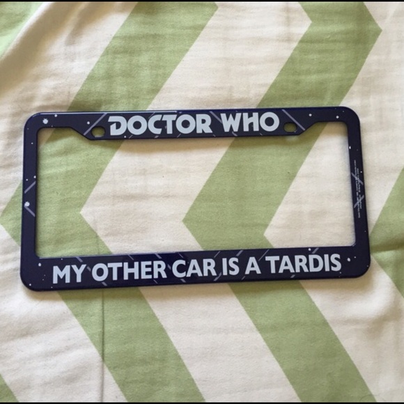 Doctor who license plate
