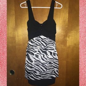 American Rag zebra print dress