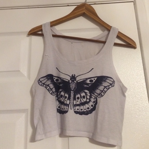 White halter top