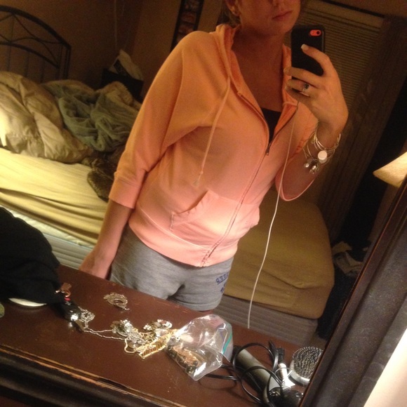 Cute little coral hoodie!
