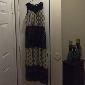 Boho fall dress