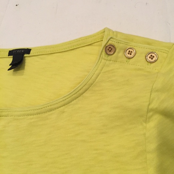 JCrew Painter tee with buttons - Picture 2 of 3