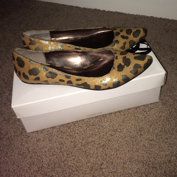 Nine West Shoes - NWT Nine West Cheetah Flats