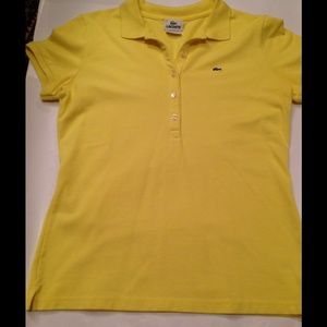 Lacoste polo, women's size 42