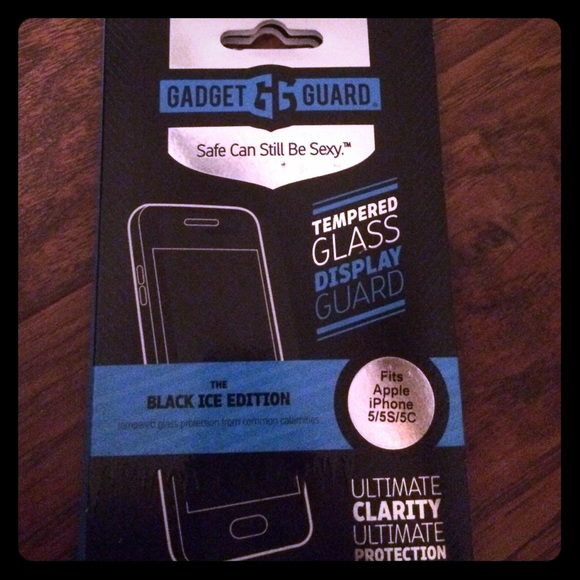 Brand new tempered glass screen protector for i5's