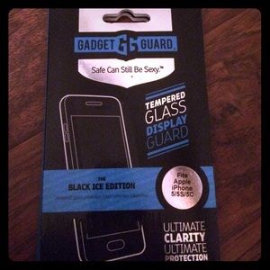 Brand new tempered glass screen protector for i5's