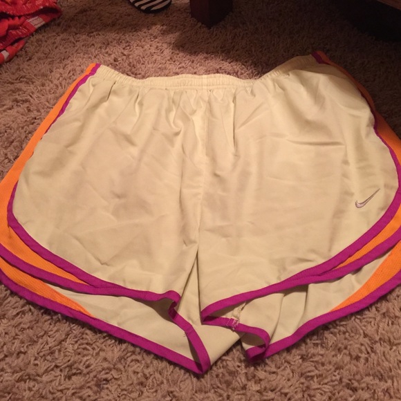Dri Fit Running shorts neon yellow
