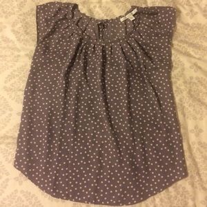 LC Lauren Conrad Polka Dot Top