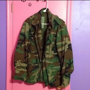 Camo coat