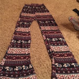 Elephant print Palazzo pant
