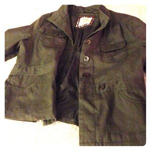Green jacket from Old Navy