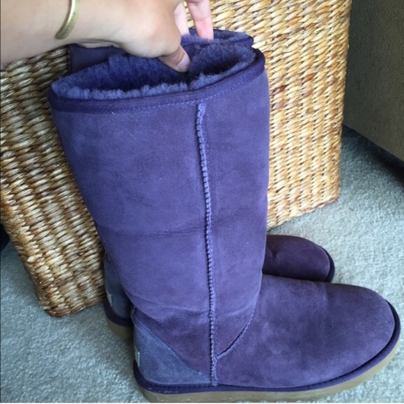 Full length purple uggs