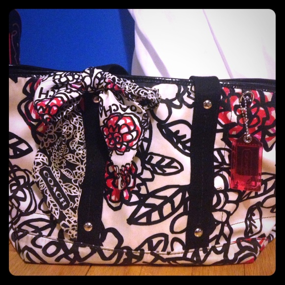 Poppy coach purse