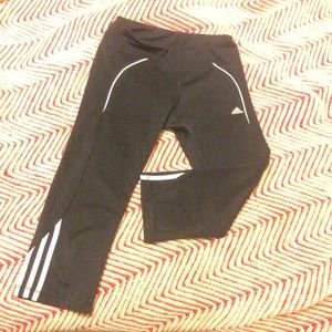 Adidas workout cropped pants