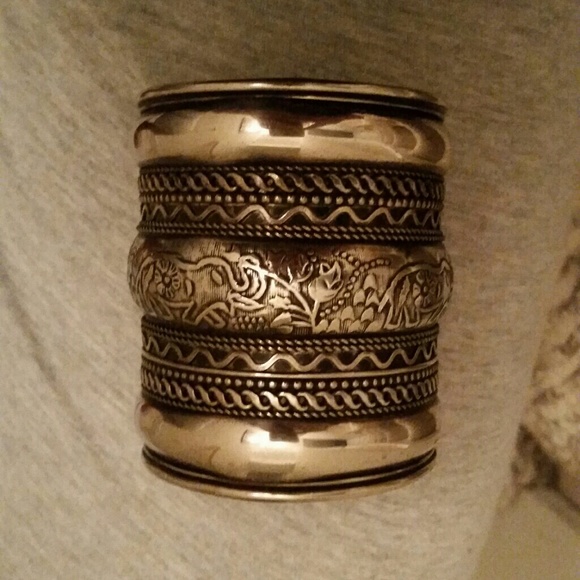 Sterling silver cuff bracelet
