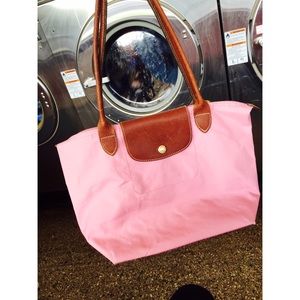 Longchamp pink tote